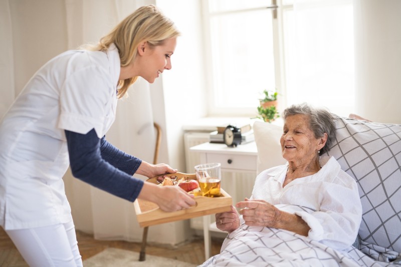 Using Nursing Care Service Software For Taking Care Of Elderly