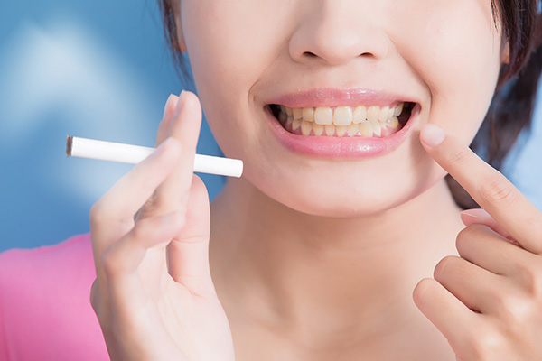Why are cigarettes bad for your teeth?