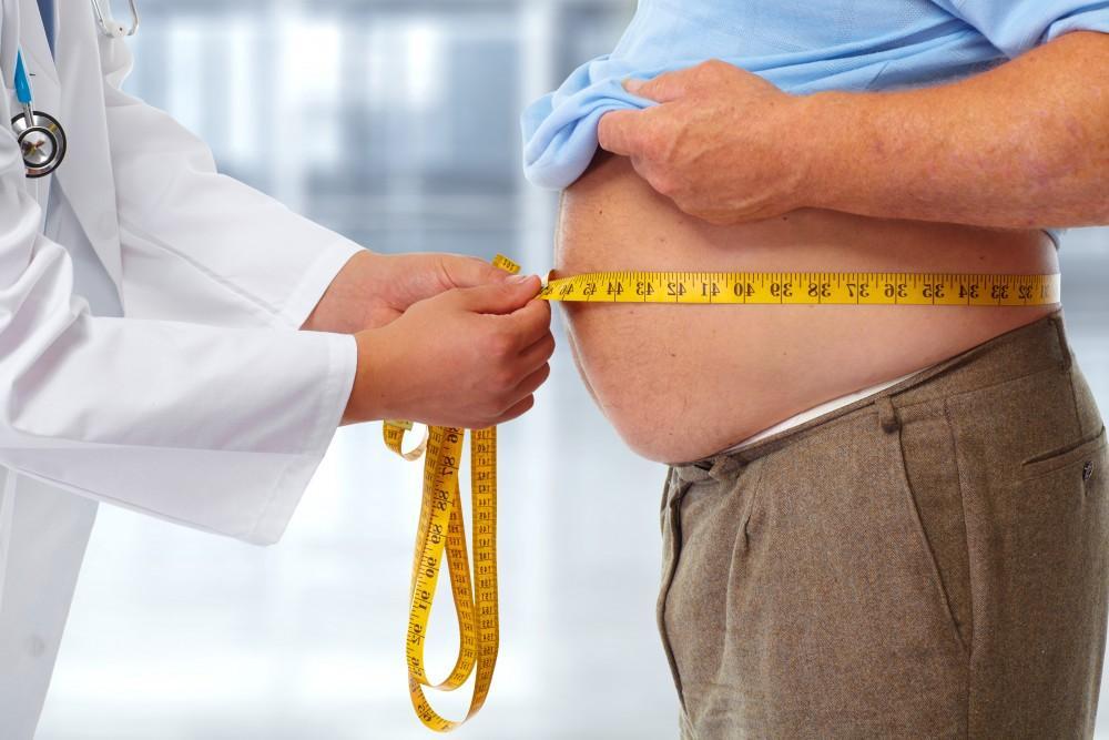 How can men deal with the problem of weight gain?